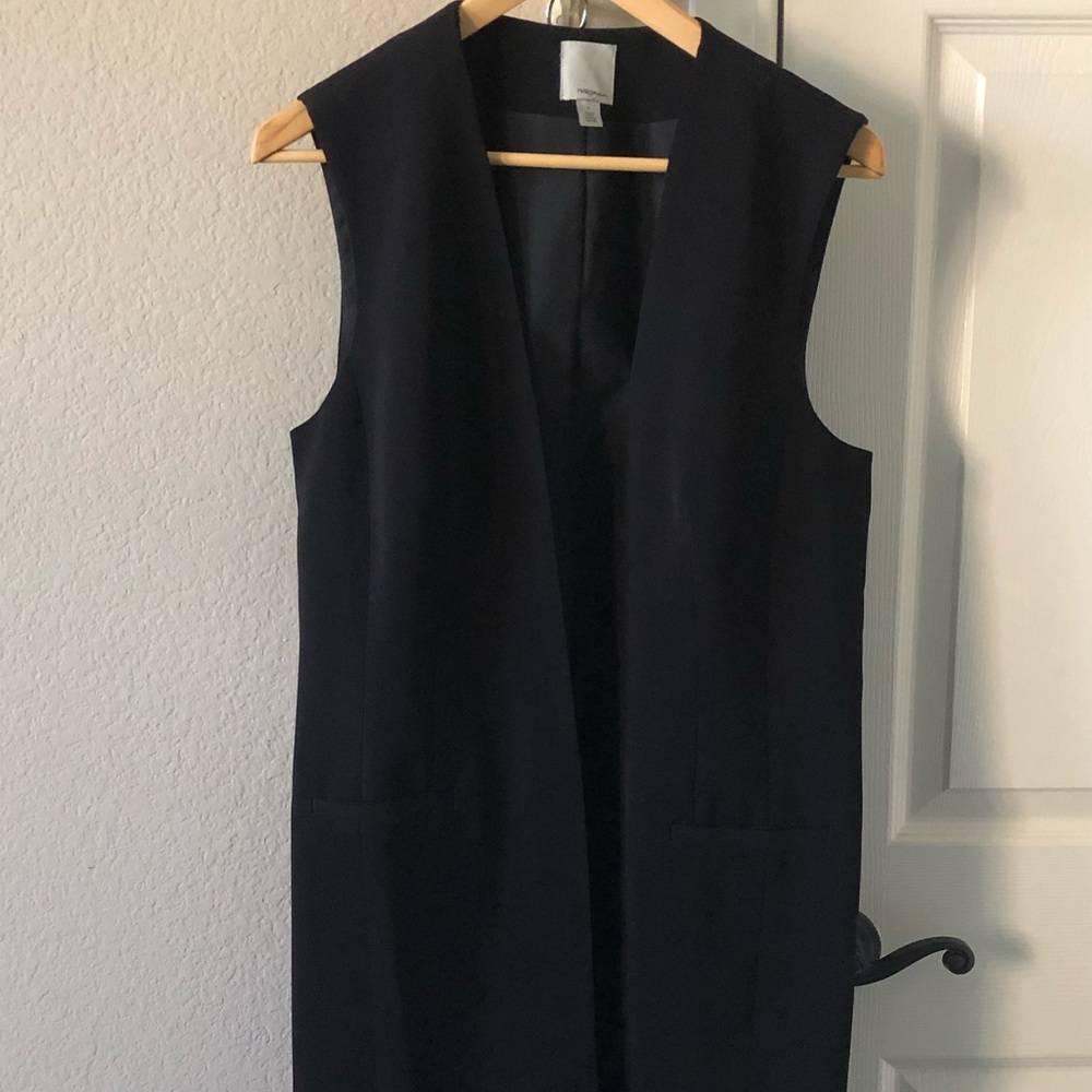 Halogen long sleeveless vest - L